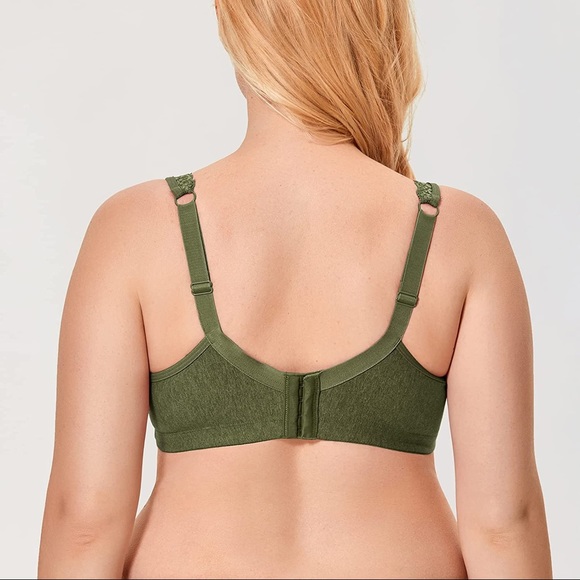 Delmira blue mist soft cotton bra size 44C - Picture 7 of 16